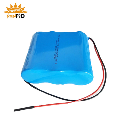 9.6V 3.6Ah Rechargeable Lithium Battery Pack 26650 3S1P Lifepo4