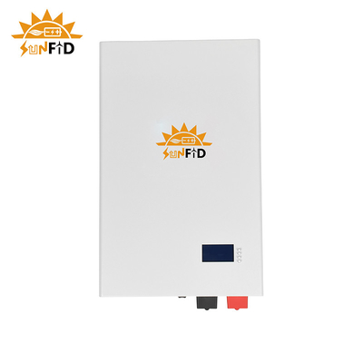 51.2V 100Ah LiFePO4 Wall-Mounted home battery backup system long cycle life