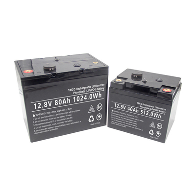 Rechargeable Lifepo4 SLA Replacement Battery 80Ah 12.8V For Electric