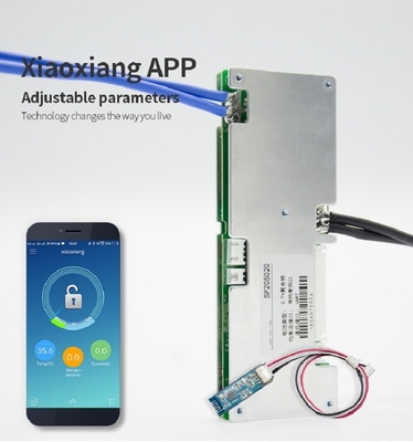 16s 48v Lithium Battery BMS 17s 60v 20s 72v 60a Circuit Board With BT APP
