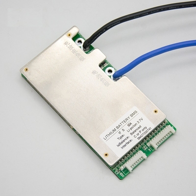 50A BMS For Lithium Ion Battery 17s 60V With Temperature Control Pcm Pcb Protection Board Ebike Electric Bicycle