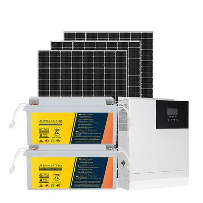 6KW 5KW Off Grid Solar Power System Photovoltaic Solar Power System With Battery