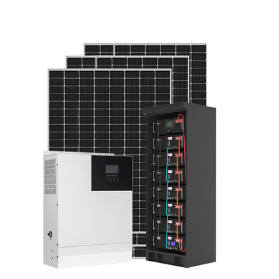 6KW 5KW Off Grid Solar Power System Photovoltaic Solar Power System With Battery
