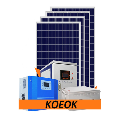 5KW Solar Power System For Off Grid 48V With Battery Daily Power Generation