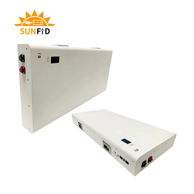 7200WH Ultra Thin Blade Lifepo4 Battery Powerwall 48V Solar Household Power System
