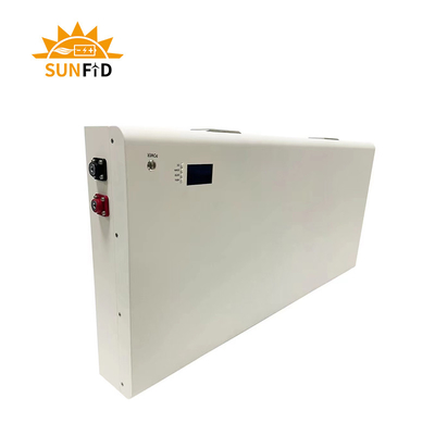 7200WH Ultra Thin Blade Lifepo4 Battery Powerwall 48V Solar Household Power System