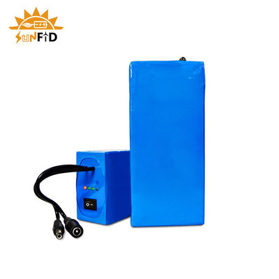 12V 20Ah Rechargeable Lithium Battery Pack with Customizable Capacity and 500+ Recharge Cycles for Solar Power Systems