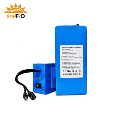12V 20Ah Rechargeable Lithium Battery Pack with Customizable Capacity and 500+ Recharge Cycles for Solar Power Systems