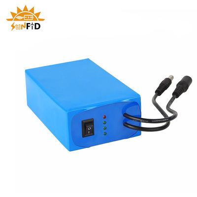 12V 20Ah Rechargeable Lithium Battery Pack with Customizable Capacity and 500+ Recharge Cycles for Solar Power Systems