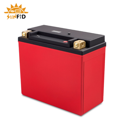 Rechargeable Motorcycle Lithium Battery 12V 6ah With BMS 7-A Start Stop Batteries