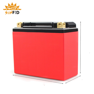 6ah Rechargeable Lithium Ion Battery Pack 12V For Electric Motorcycle With BMS 7-A Start Stop Batteries