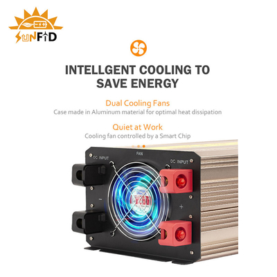 DC To AC 5000 Watt Pure Sine Wave Power Inverter 12V 24V 48V
