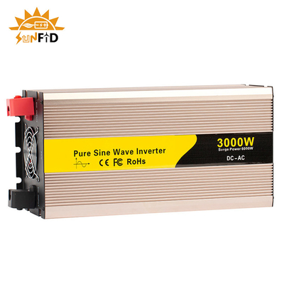 24V 48V 3000 Watt Pure Sine Wave Inverter 12 Volt DC To AC 110V 220V Solar Power