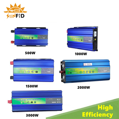 2000W 12V 24V Pure Sine Wave Power Inverter 48V DC To AC 110V 220V