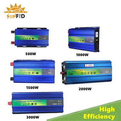 2000W 12V 24V Pure Sine Wave Power Inverter 48V DC To AC 110V 220V
