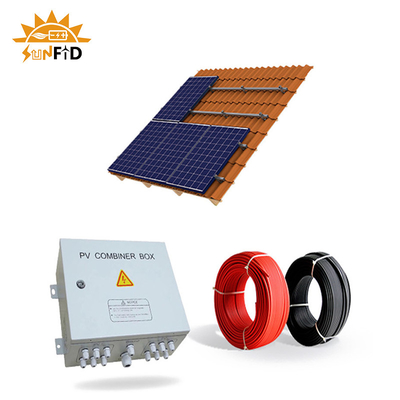 2KW Off Grid Solar Power System For Home 12V 400Ah Solar Panel Photovoltaic System