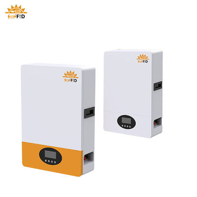 10KWh Home Battery System Long Cycle Life 51.2V  LiFePO4 Wall-mounted Battery Pack