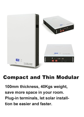 LiFePO4 Powerwall Lithium Battery 48V 100ah 5KWh Wall Mounted