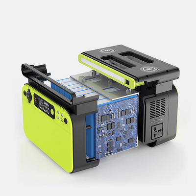 500W Outdoor Portable Power Station 110V 220V LiFePO4