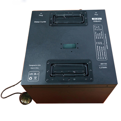 Lifepo4 Golf Cart Lithium Battery Pack 48V 100AH 105AH 200AH With Communication