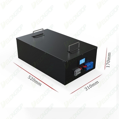 80Ah Lifepo4 Golf Cart Lithium Battery Pack 48 Volt For Club Car