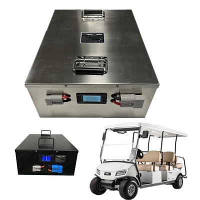 80Ah Lifepo4 Golf Cart Lithium Battery Pack 48 Volt For Club Car
