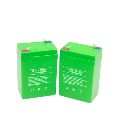 LifePO4 SLA Replacement Battery 6.4V 6Ah Deep Cycle Power Motorcycle LifePO4 Battery