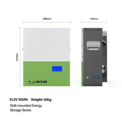 Rack Mount Residential Energy Storage System 48v 100ah Lifepo4 Battery Home Energy Storage Systems