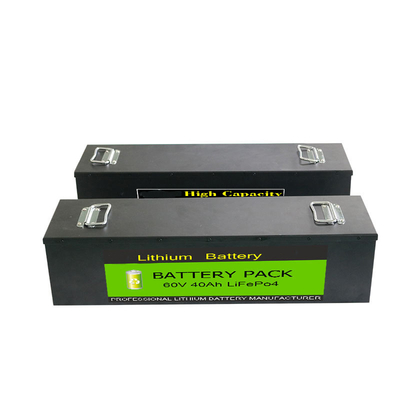 60V 40Ah Maintenance Free Rechargeable Battery For Solar Backup Power Trolling Motor