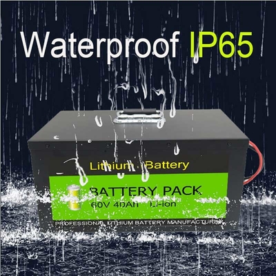 60V 40Ah Maintenance Free Rechargeable Battery For Solar Backup Power Trolling Motor
