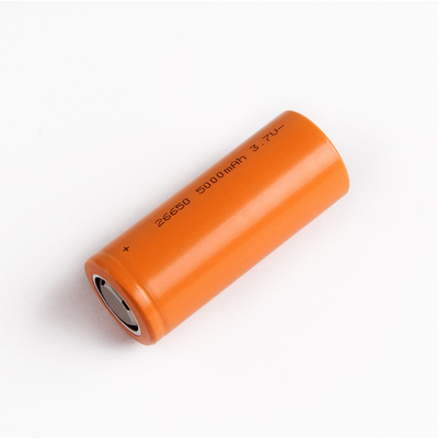 3.7v 5000mah LFP Cylindrical Cells 26650 Consumer Electronics