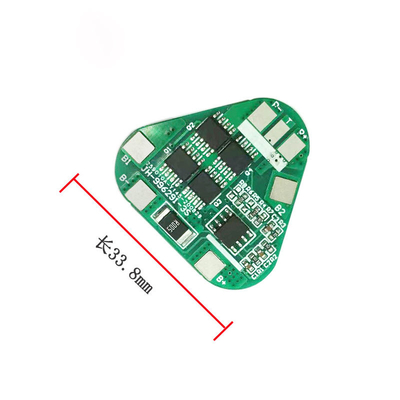 12V 100Ah 18650 BMS 3s 10A Balancing Assembly Pcb For Lithium Battery