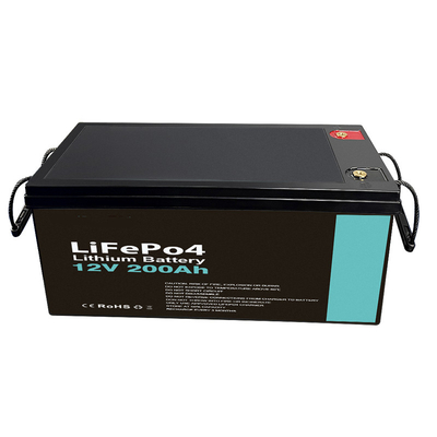 200A Lithium Ion Battery UPS Lifepo4 12V For CCTV Monitor Camping