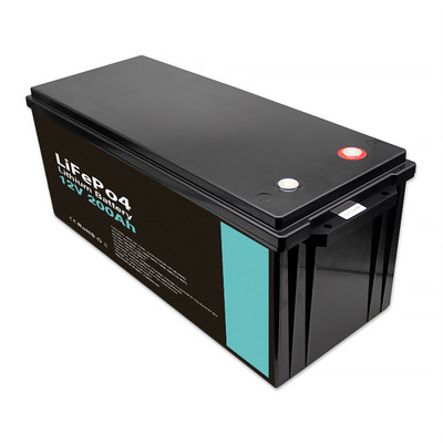 200A Lithium Ion Battery UPS Lifepo4 12V For CCTV Monitor Camping