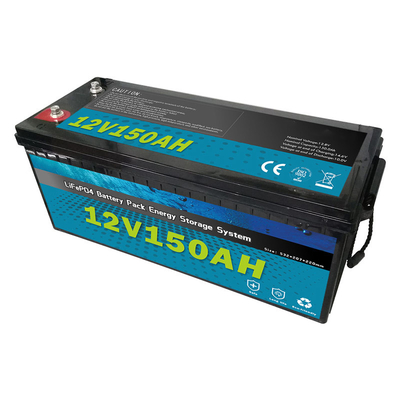 Lifepo4 Leisure Batteries For Camper Vans 12V 150AH RV Solar Energy Storage System