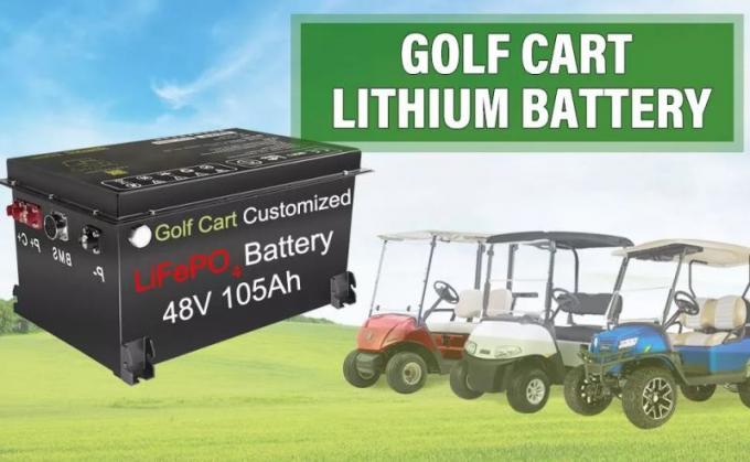 105Ah 48v Lithium Ion Battery Pack For Golf Cart EZ-GO LFP